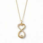 Sonsuzluk Kalp Kolye | Fable Serisi | 925 Gümüş | Mihu Jewelry