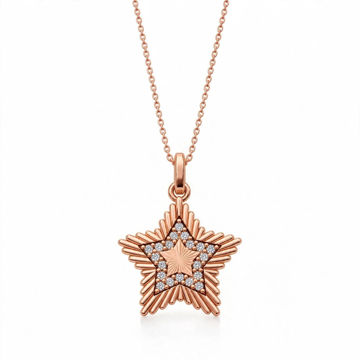 Süpernova Yıldız Kolye | Fable Serisi | 925 Gümüş | Mihu Jewelry
