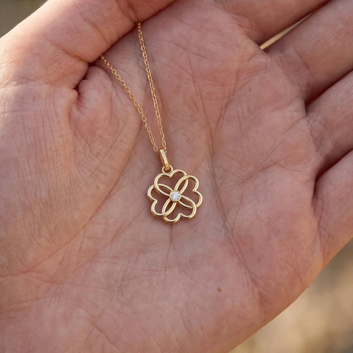 Kalp Yoncası Kolye | Fable Serisi | 925 Gümüş | Mihu Jewelry