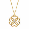Kalp Yoncası Kolye | Fable Serisi | 925 Gümüş | Mihu Jewelry