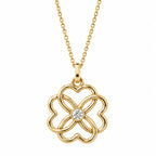 Kalp Yoncası Kolye | Fable Serisi | 925 Gümüş | Mihu Jewelry