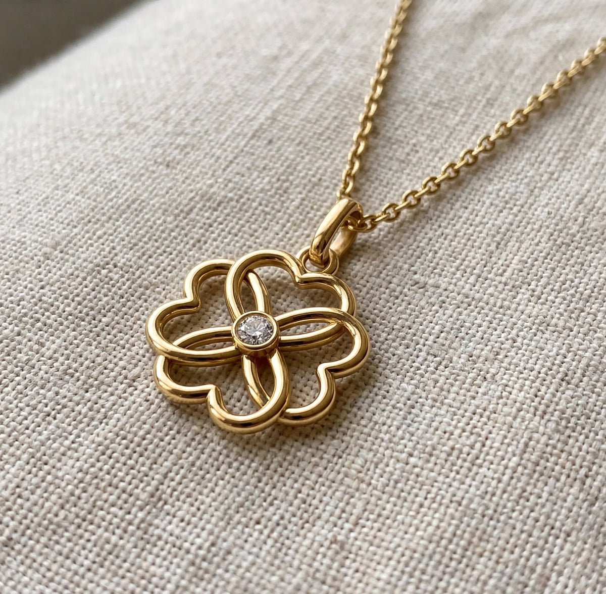 Kalp Yoncası Kolye | Fable Serisi | 925 Gümüş | Mihu Jewelry