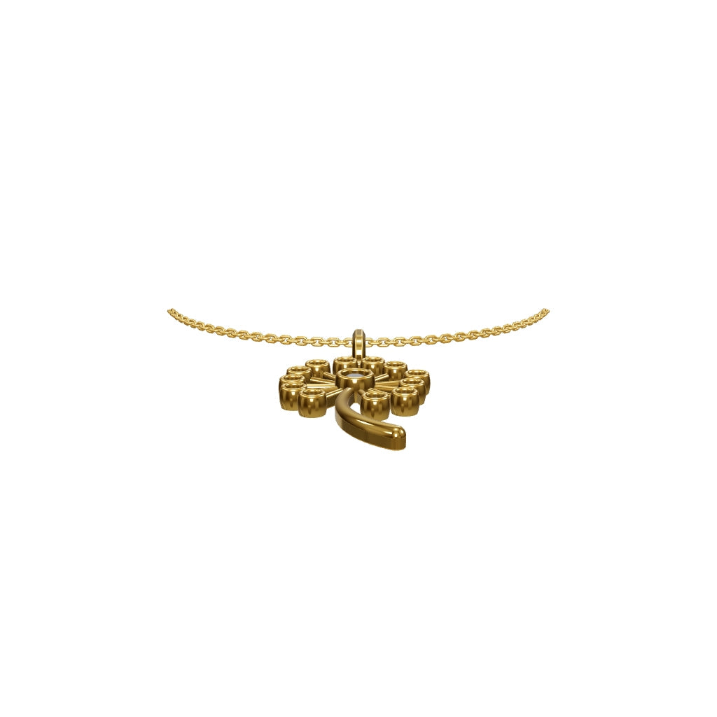 Karahindiba Kolye | Fable Serisi | 925 Gümüş | Mihu Jewelry