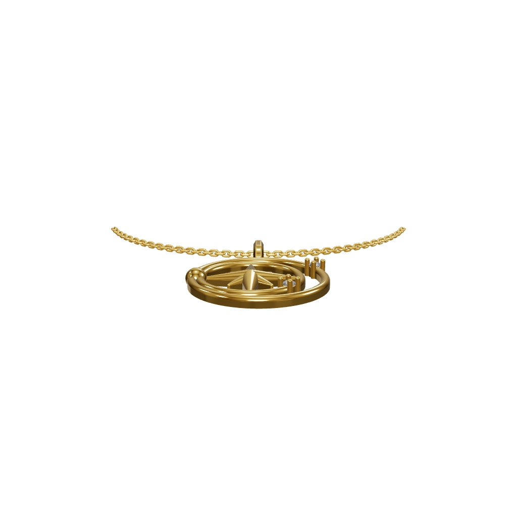 ENTJ Komutan Kolye | MBTI Serisi | 925 Gümüş | Mihu Jewelry
