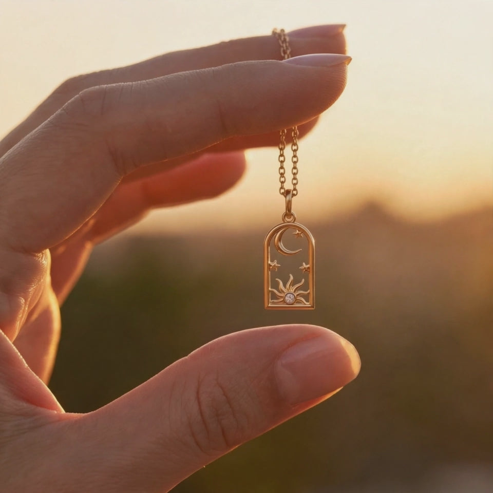 INFP Celestial Kolye | MBTI Serisi | 925 Gümüş | Mihu Jewelry