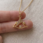 ISTP Dağ Kolye | Altın Kaplama 925 Gümüş | Mihu Jewelry