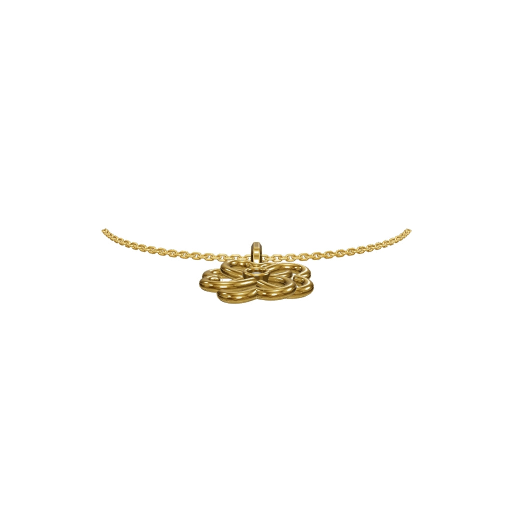 Kalp Yoncası Kolye | Fable Serisi | 925 Gümüş | Mihu Jewelry