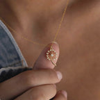 Karahindiba Kolye | Fable Serisi | 925 Gümüş | Mihu Jewelry