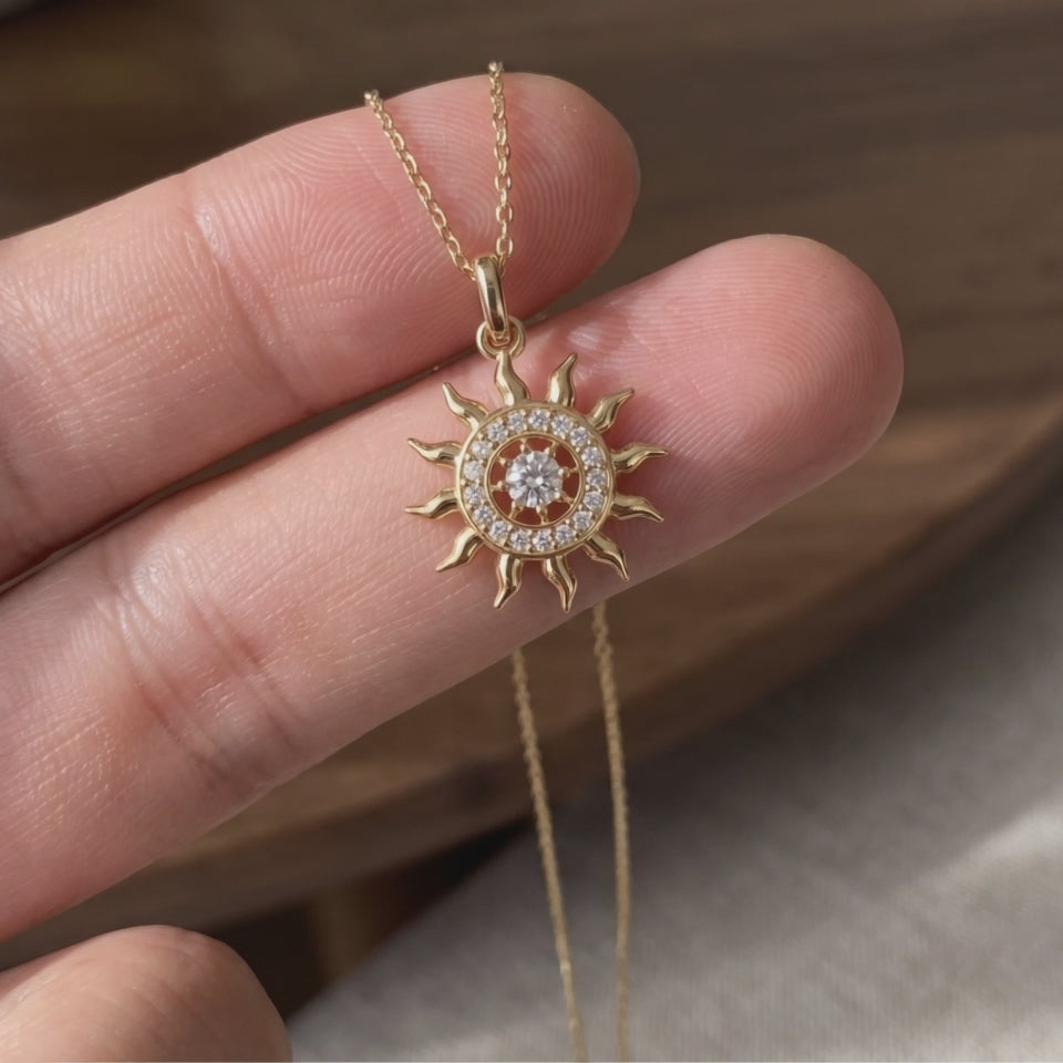 ENFP Güneş Kolye | MBTI Serisi | 925 Gümüş | Mihu Jewelry